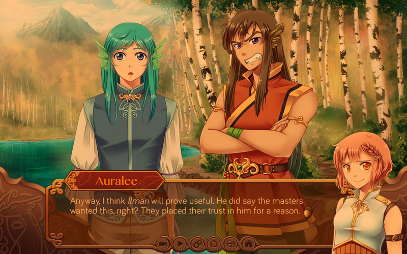 Illustration for article titled Cute free visual novel